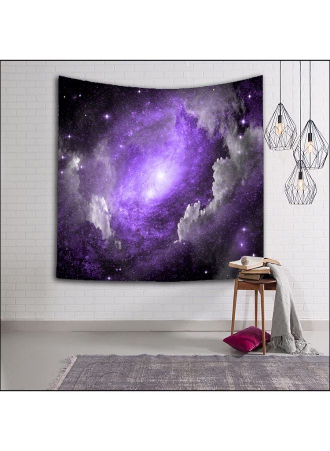 3D Digital Sky Swirling Wall Hanging Poster Multicolour 200 x 150cm