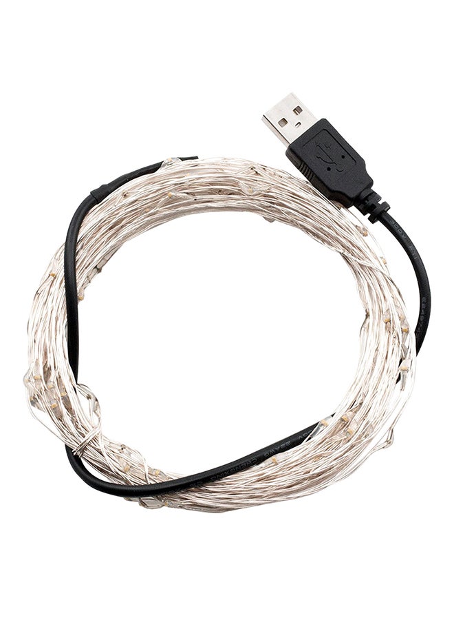 مصباح Smd-0603 للاحتفالات مزود بشريط إضاءة LED ويعمل بمنفذ USB للزينة أزرق  - Image 1