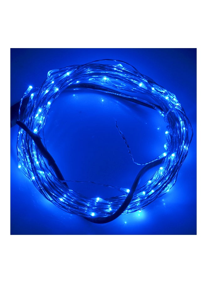 شريط بإضاءة LED يثبت على السطح مقاس 0603 مناسب لتزيين المهرجانات ومزود بسلك أزرق 10متر  - Image 2