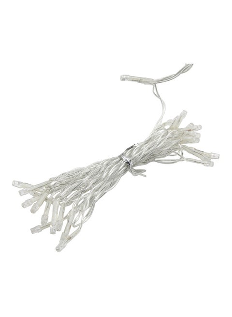 Ip43 Waterproof LED Fairy String Decorative Light With End Joint And 8 Model Functions Pink 3 x 1.5meter