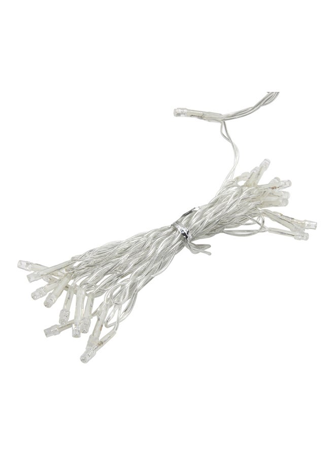 Ip43 Waterproof LED Fairy String Decorative Light With End Joint And 8 Model Functions Pink 3 x 1.5meter