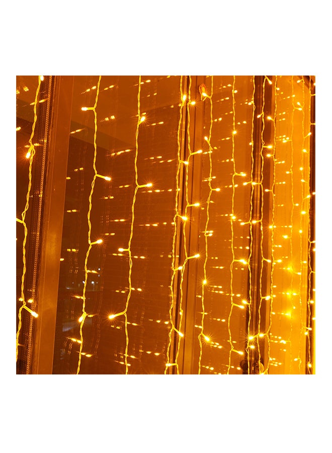 Ip43 Waterproof LED Fairy String Decorative Light With End Joint And 8 Model Functions Pink 3 x 1.5meter