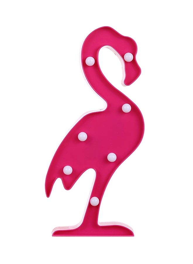 Creative Flamingo Shape LED Decoration Light Red 