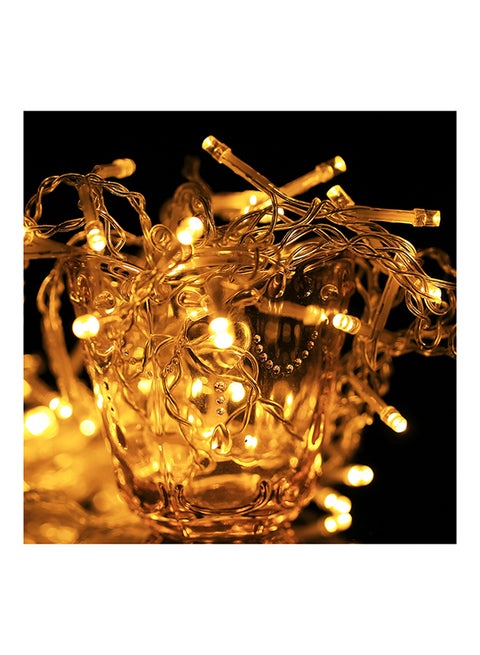 LED Decoration Ice Bars String Light With End Joint And Multi Function Controller Yellow 17 x 8 x 5cm
