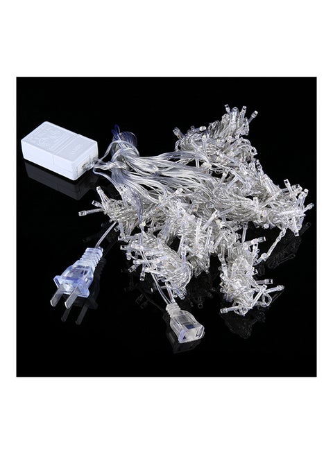 LED Decoration Light Reticular String Light With End Joint And Multi-Function Controller White 22 x 11 x 7cm