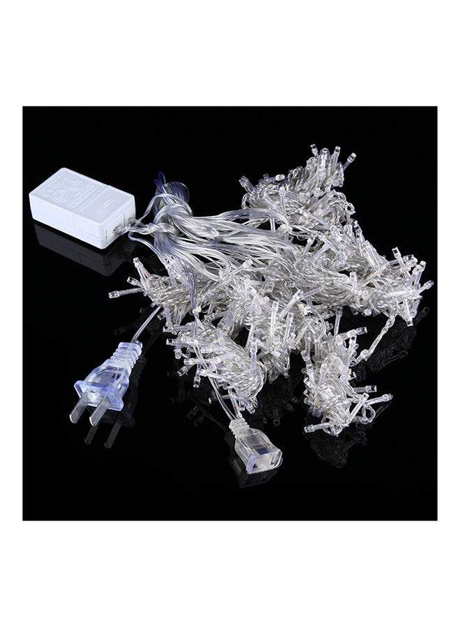 LED Decoration Light Reticular String Light With End Joint And Multi-Function Controller White 22 x 11 x 7cm