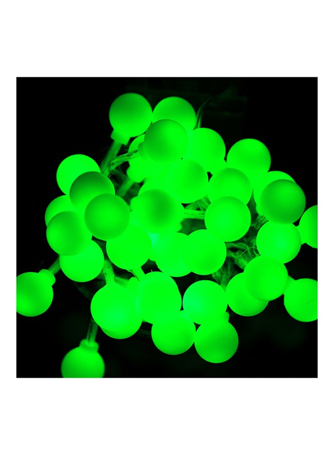 40 LED Decoration Powered String Light Green 17 x 8 x 4cm