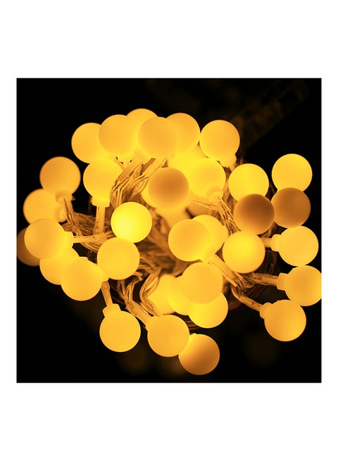 40 LED Decoration Powered String Light Yellow 17 x 8 x 4cm