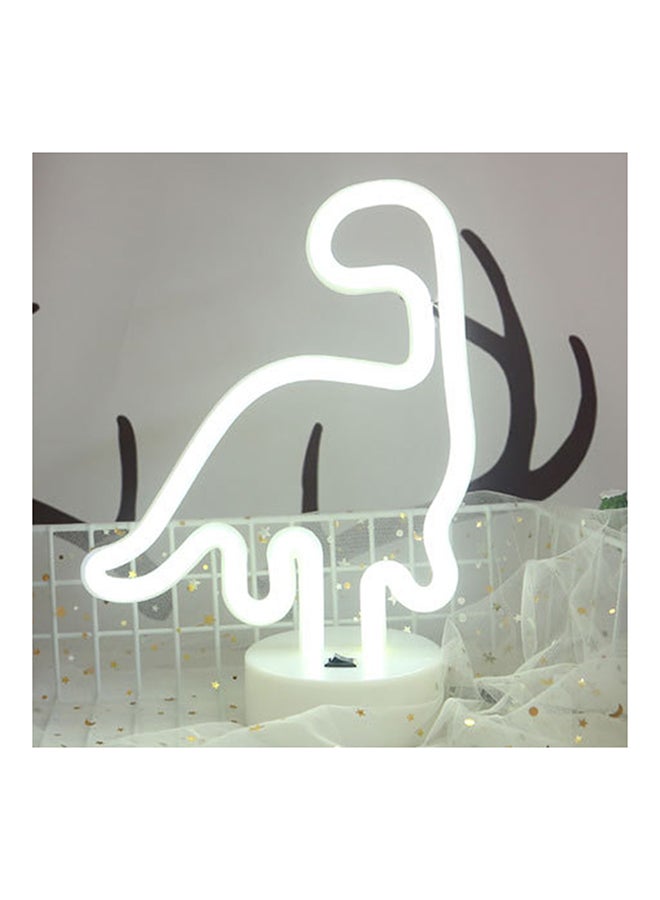 Generic - Dinosaur Shape LED Holiday Warm Decorative Night Light Warm White 25 x 20 x 4cm - Image 1