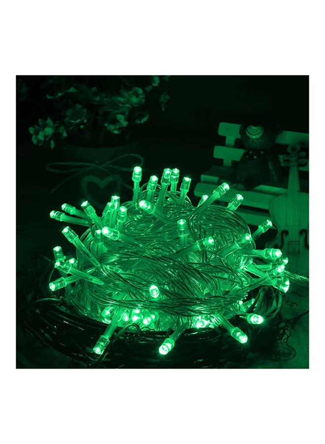 شريط مصباح بإضاءة LED مضاد للماء ومزود بجهاز تحكم في تأثير إضاءة وامضة/ إضاءة خافتة/ إضاءة متتابعة أخضر 10متر - Image 1