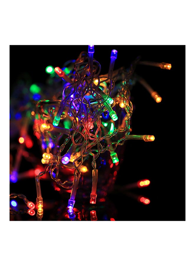 ماركة غير محددة - شريط LED للزينة بطرف مشترك ووحدة تحكم لعرض 8 أوضاع متعدد الألوان 10متر - Image 1
