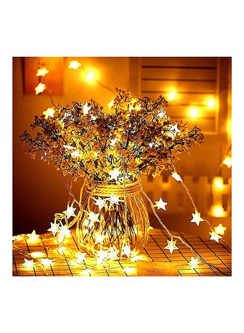 LED Star String Lights Fairy Garland For Wedding/Home Decoration White 3meter