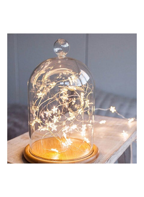 LED Star Copper Wire String Twinkle Light White 15 x 5 x 5cm