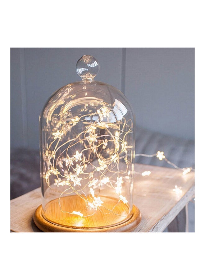LED Star Copper Wire String Twinkle Light White 15 x 5 x 5cm