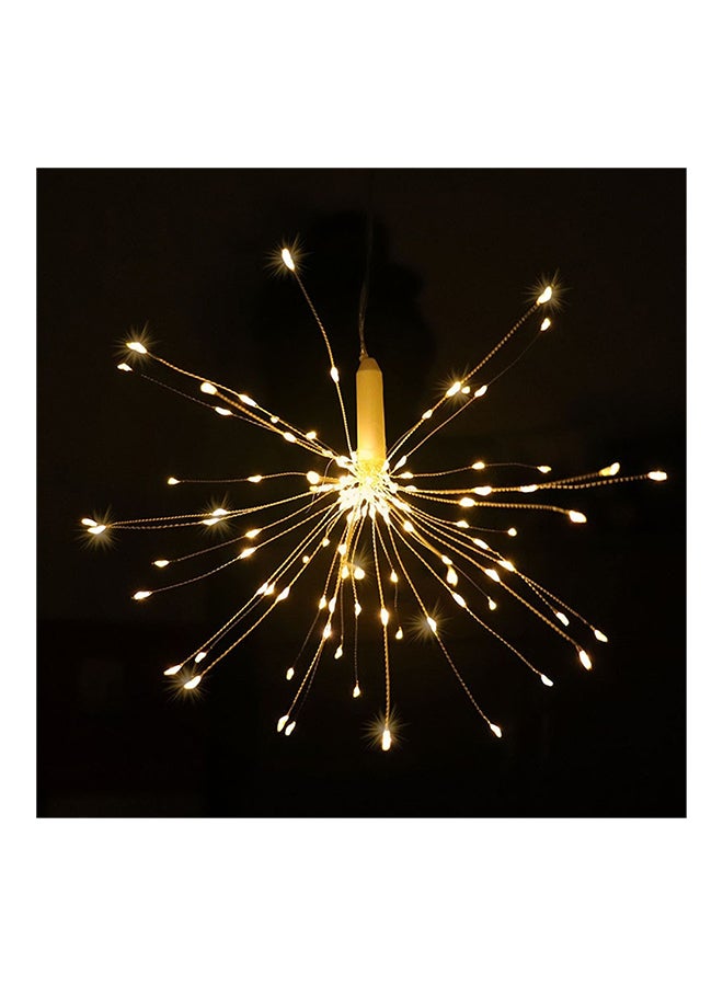 LED String Firework Battery Operated Decorative Fairy Lights White 20 x 6 x 6cm