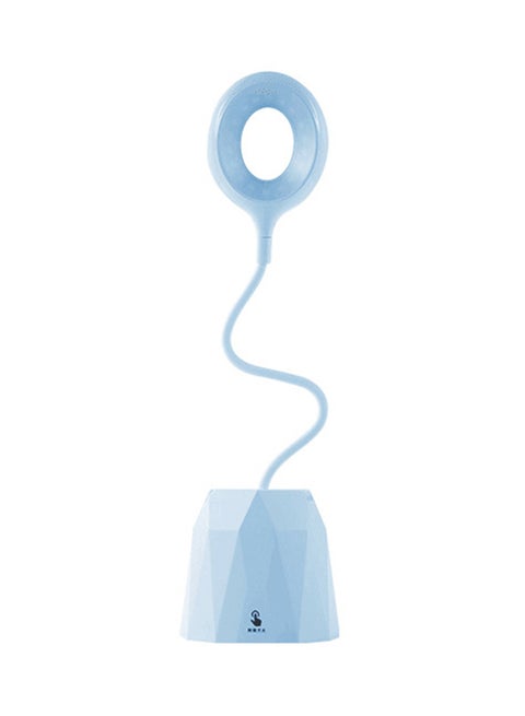 Pen Holder Touch Switch Table Lamp With 3 Dimming Blue 25 x 13 x 15cm