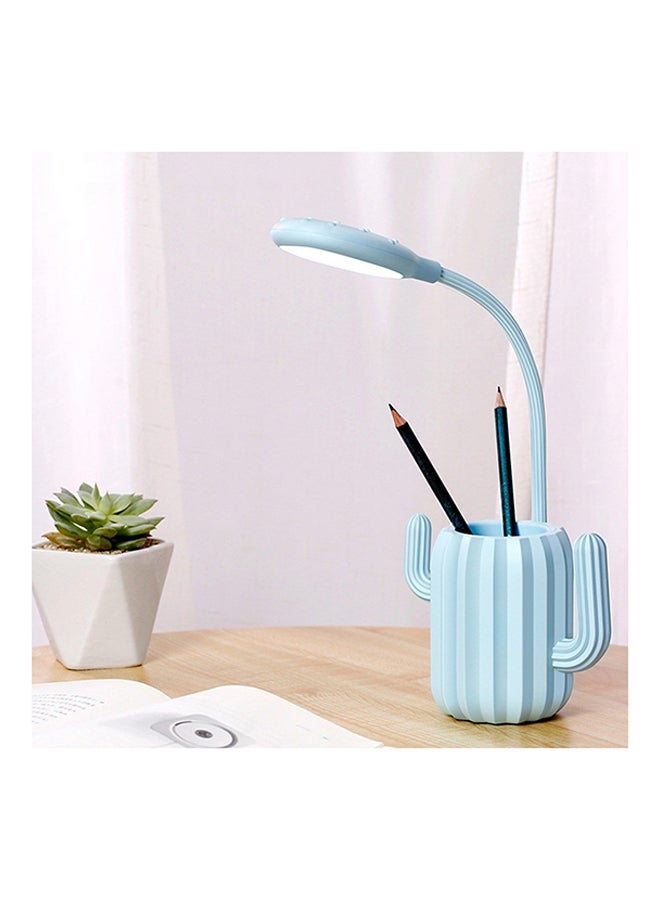 YWXLight Ywx Folding Cactus Table Lamp Blue - Image 1