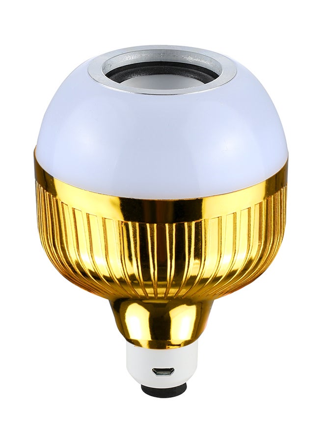 Dimmable LED Bulb USB Charging With Remote Control And Hook White 14 x 10 x 10cm