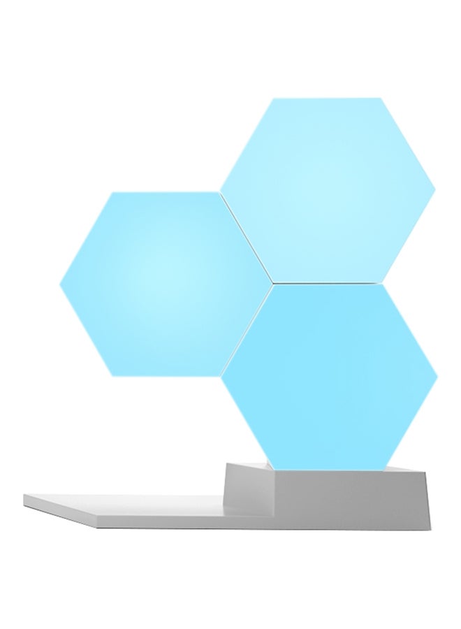 3-Piece Quantum Light With Base Smart App Voice Control White 20 x 18 x 7cm