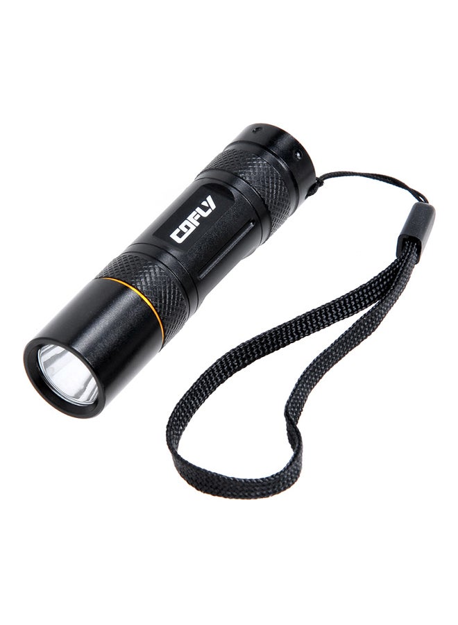 Kxf10B LED Flashlight With Strap White 10 x 2 x 2cm