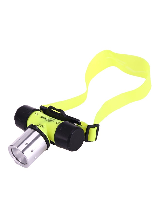Diving LED Flashlight White 15 x 8 x 10cm