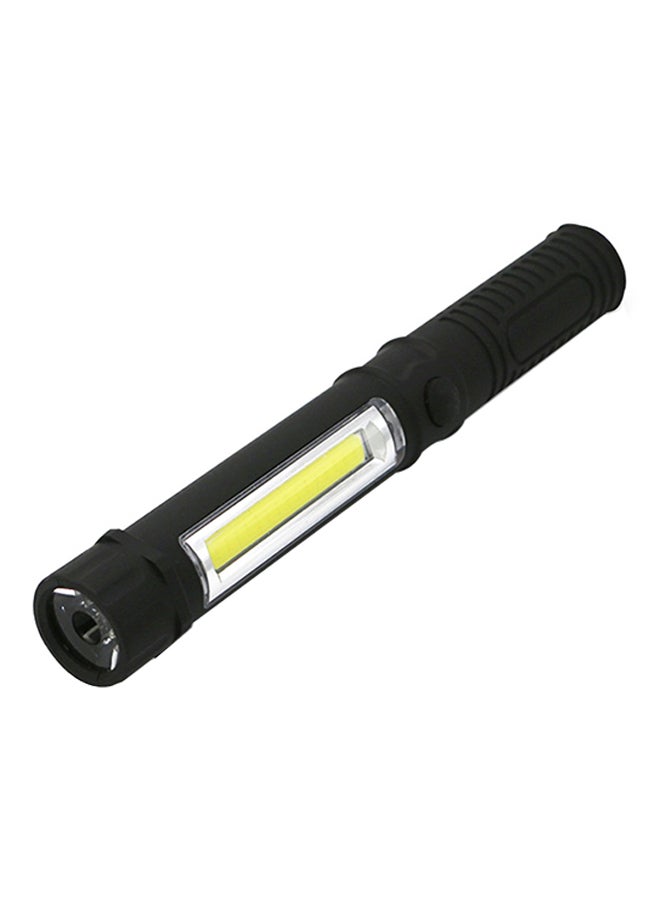 Multifunction Portable Mini Cob LED Working Light Pen Style Outdoor Flashlight White 18 x 5 x 4cm