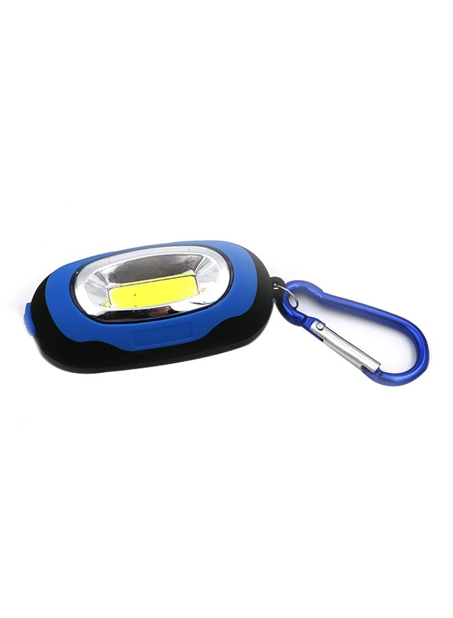 Generic Mini Keychain Pocket Torch Cob LED Flashlight Lamp With 3 Modes White 10 x 5 x 2cm 