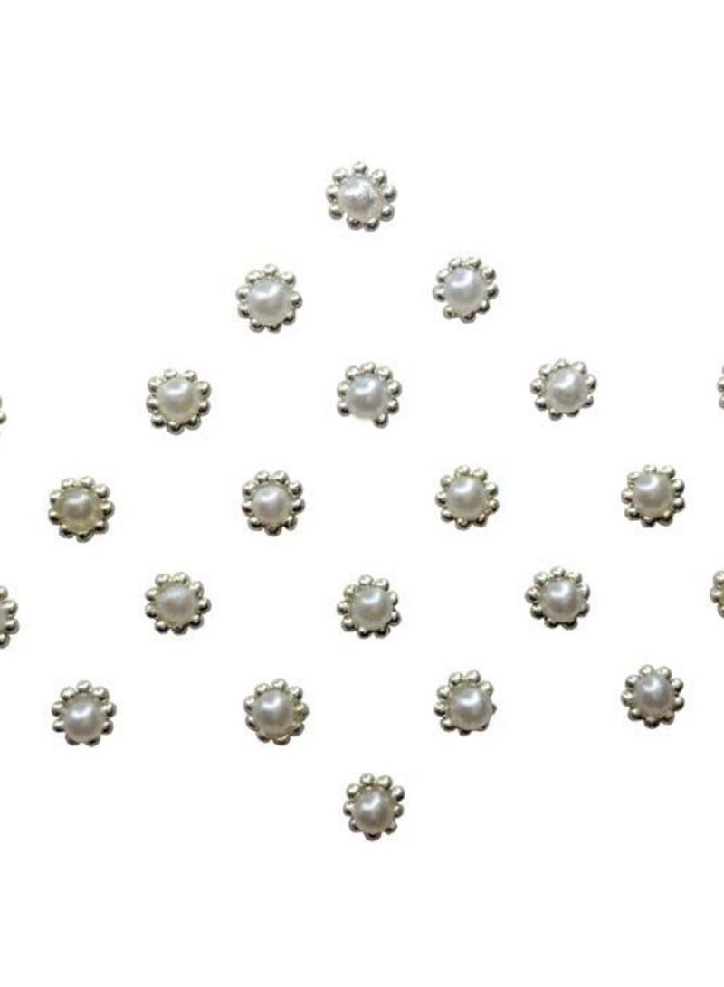 كوميت باسترز مجموعة أحجار بيندي للزينة من تشكيلة داياموند، 24 قطعة فضي - Image 2