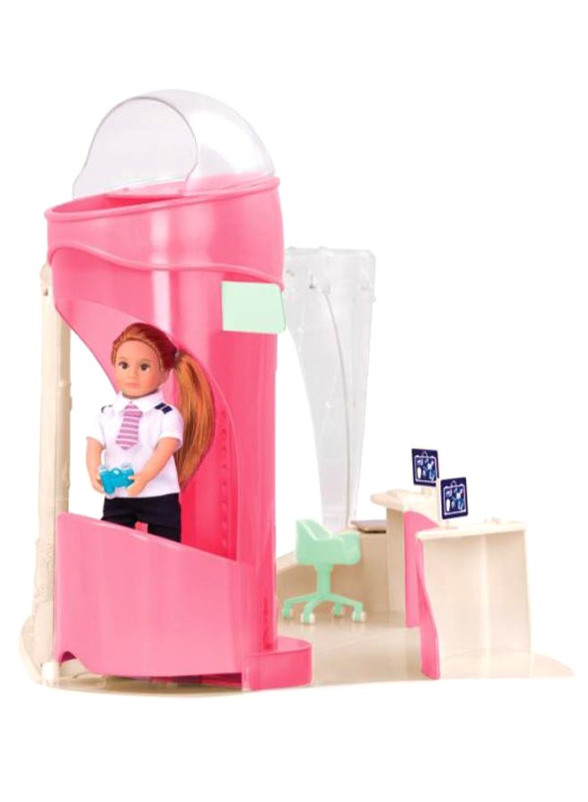 LORI Jet Set Airway Airport Playset 6inch  - Image 2