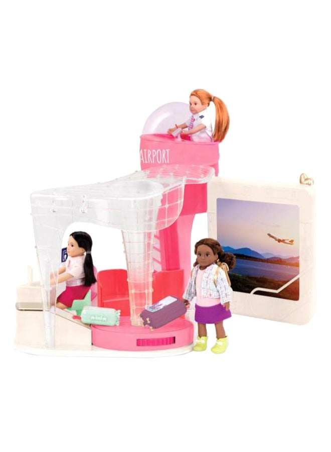 LORI Jet Set Airway Airport Playset 6inch  - Image 1