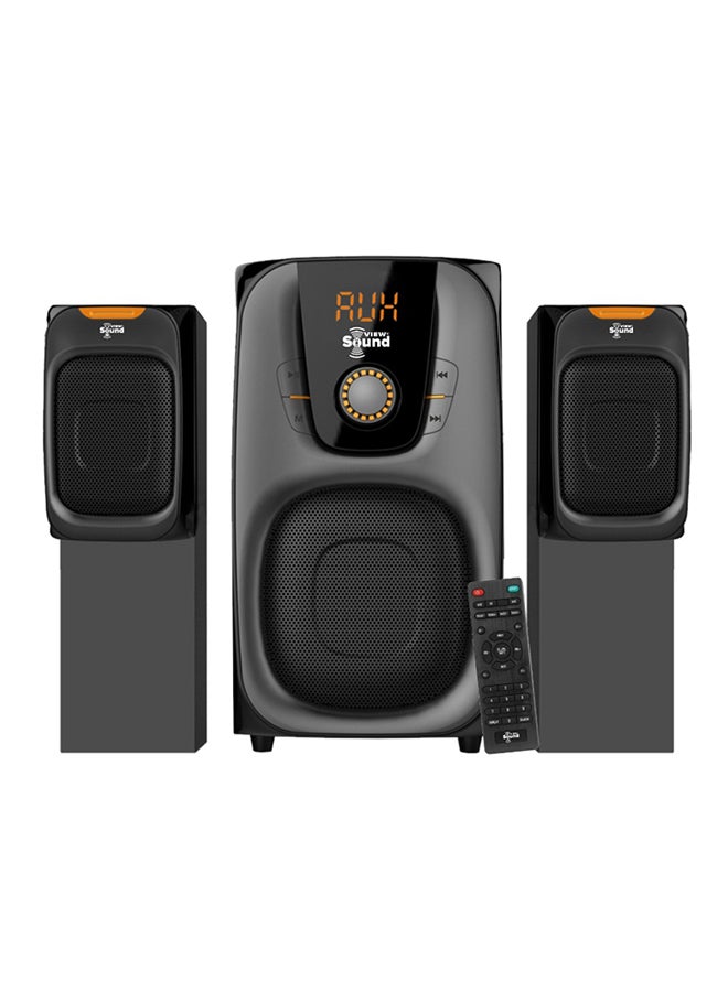 View Sound - Stereo Subwoofer With Remote Control VS-5600WH Black - Image 1
