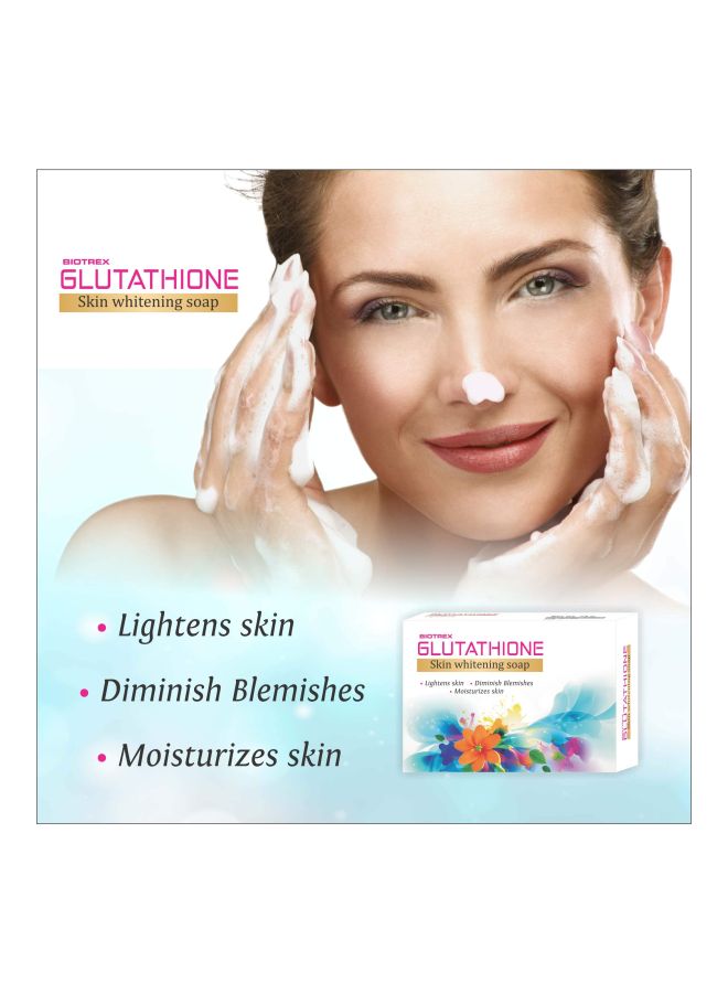 Biotrex Nutraceuticals Pack Of 6 Glutathione Skin Whitening Soap 75grams - Image 2
