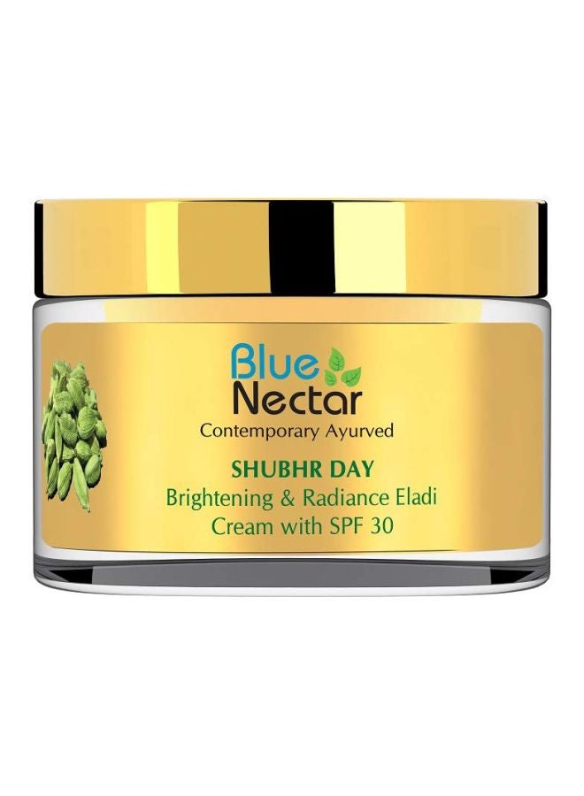 Blue Nectar Shubhr Day Brightening And Radiance Eladi Cream SPF30 50grams - Image 1