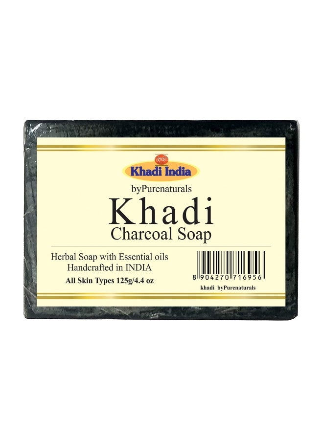 Khadi Charcoal Soap 125grams - v1566805758/N29280355A_1