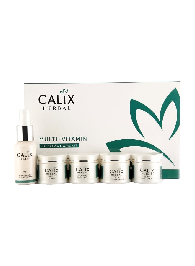 كلاليكس هيربال عبوة العناية بالوجه الأيورفيدية بالفيامينات المتعددة 260جرام - Image 1