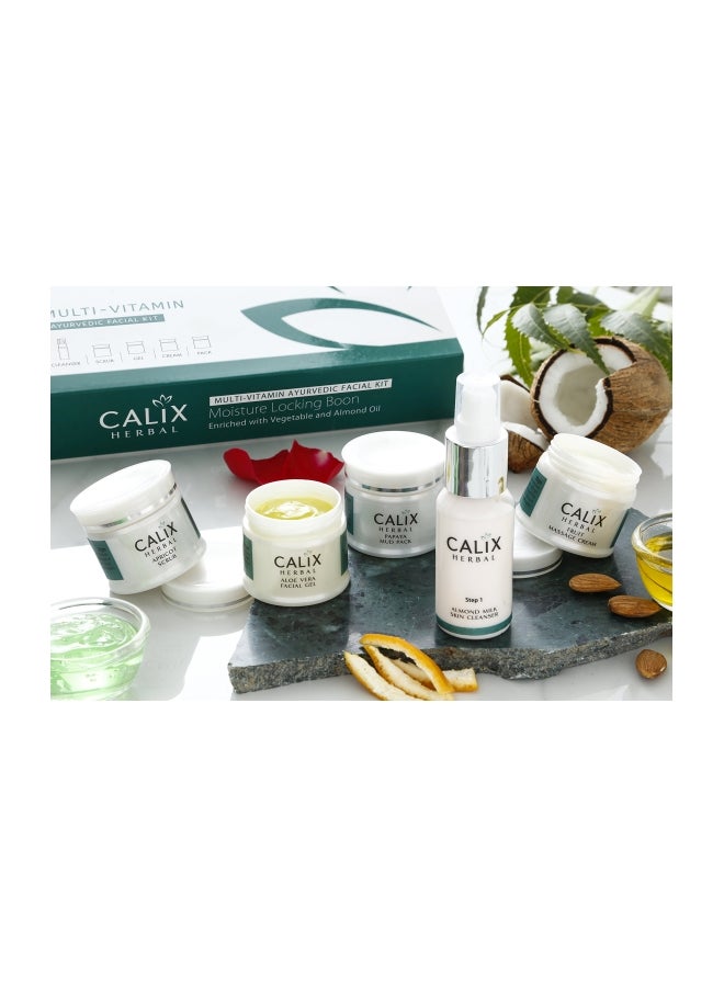 كلاليكس هيربال عبوة العناية بالوجه الأيورفيدية بالفيامينات المتعددة 260جرام - Image 3