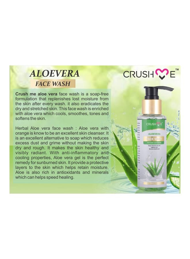 Crush Me Aloevera Face Wash 100ml  - Image 3