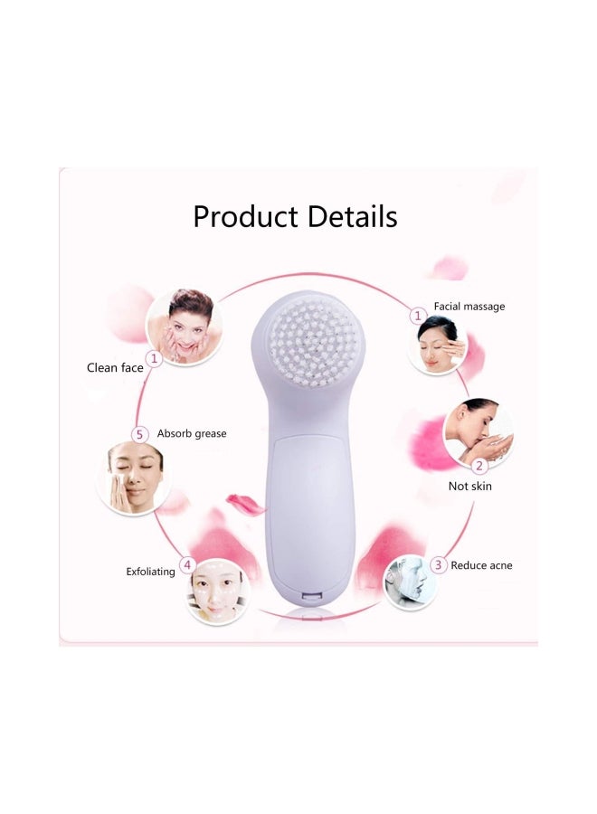 Dayons 5-In-1 Face Massager Kit Pink/White - Image 3