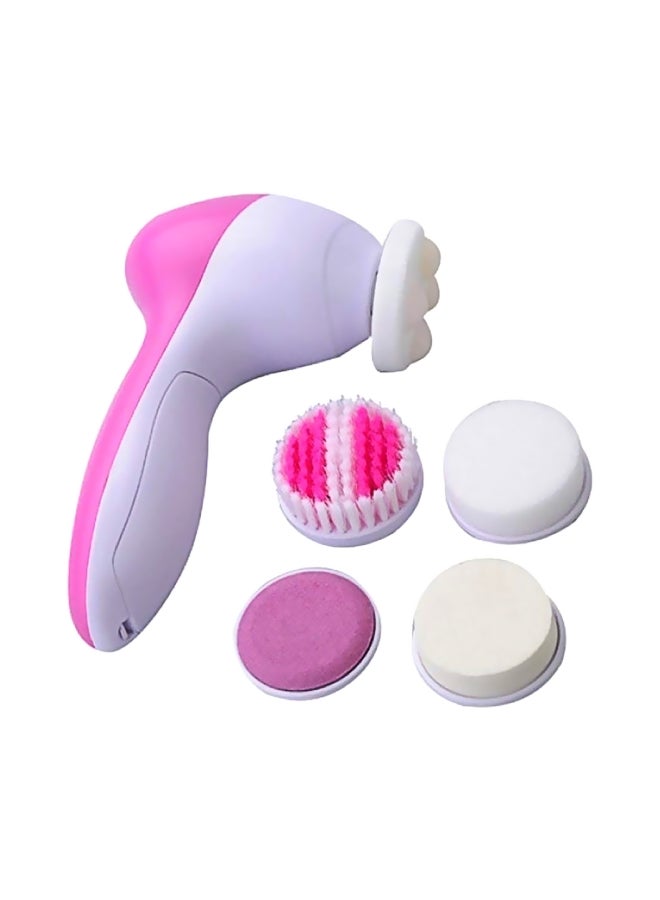 Dayons 5-In-1 Face Massager Kit Pink/White - Image 1