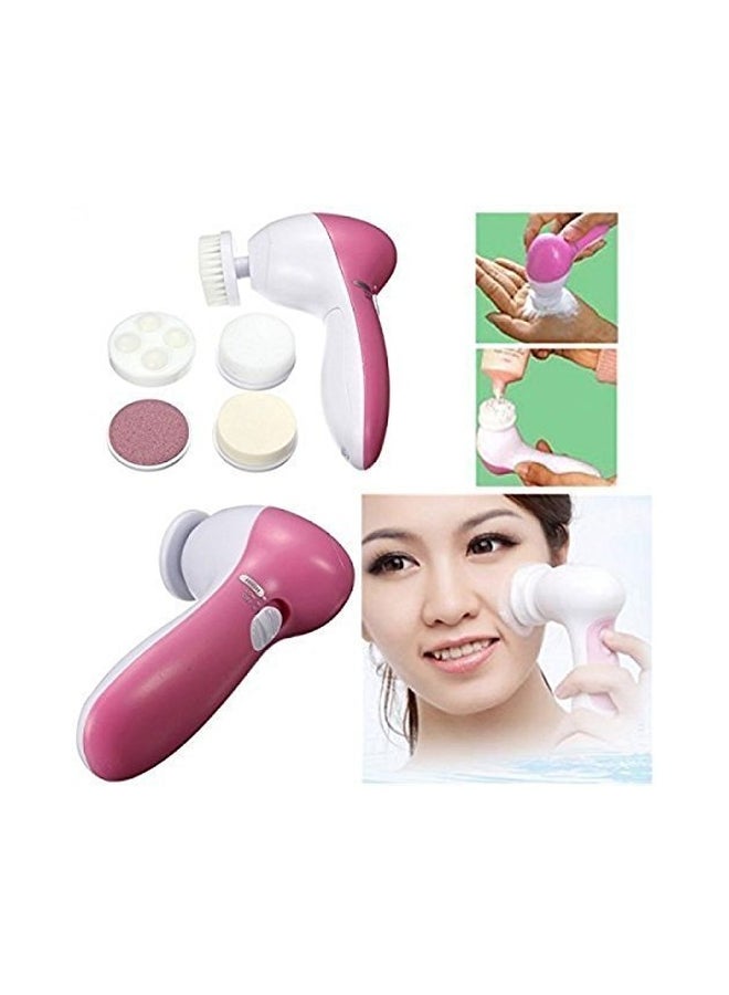 Dayons 5-In-1 Face Massager Kit Pink/White - Image 2