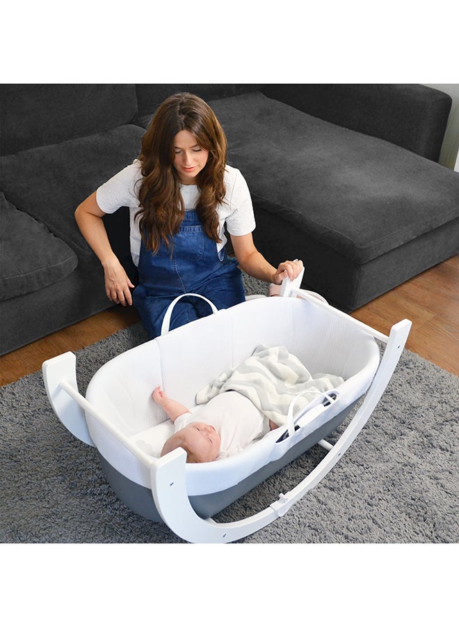 شناجل سرير أطفال 2 في 1 بحامل منحني - Image 5