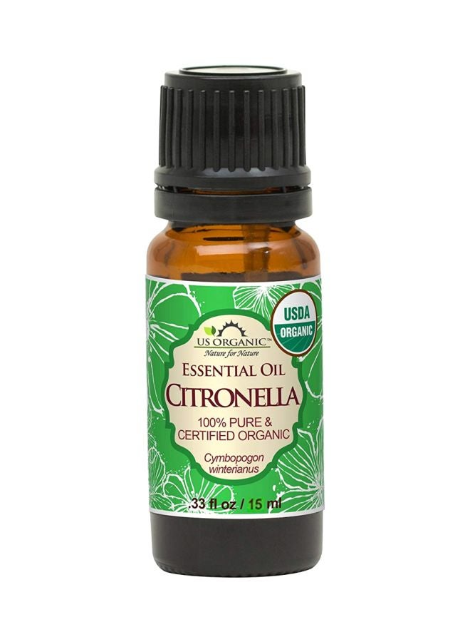 US Organic Citronella Essential Oil 15ml - Image 1