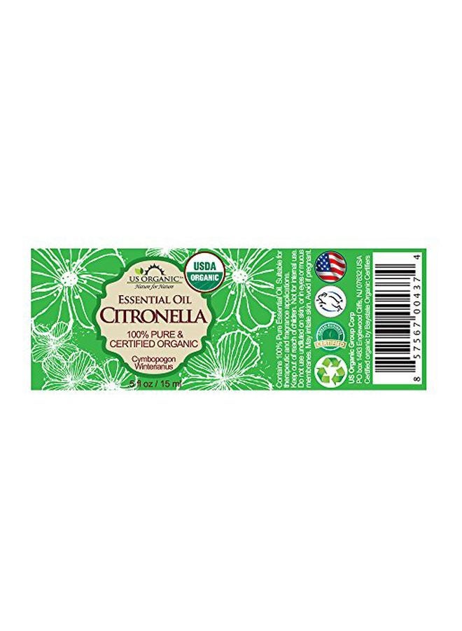 US Organic Citronella Essential Oil 15ml - Image 2