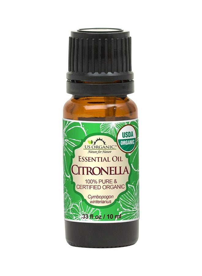 US Organic Citronella Essential Oil 10ml - Image 1