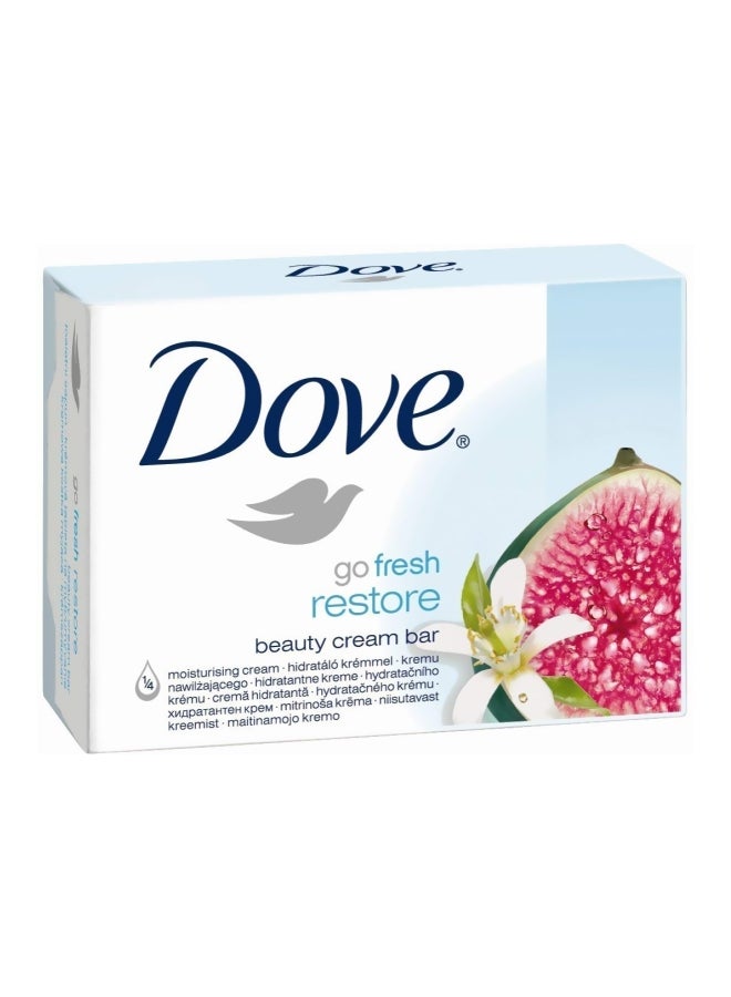 Dove 3-Piece Go Fresh Restore Beauty Cream Bar 100grams - Image 2