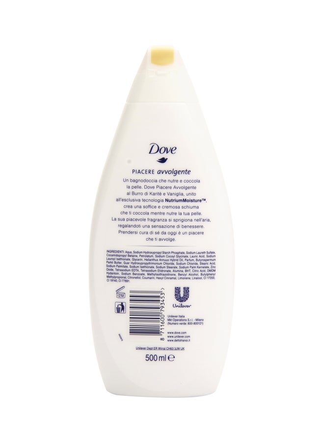 Dove - Purely Pampering Nourishing Body Wash With Shea Butter And Warm Vanilla 500ml - Image 1