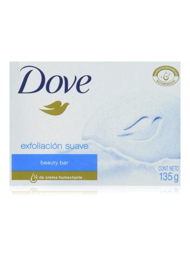 Dove Pack Of 3 Exfoliating Beauty Bathing Bar 135grams - Image 3