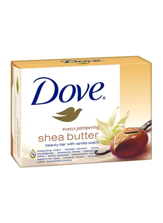 Dove Pack Of 3 Purely Pampering Shea Butter Cream Soap 50ml - Image 1