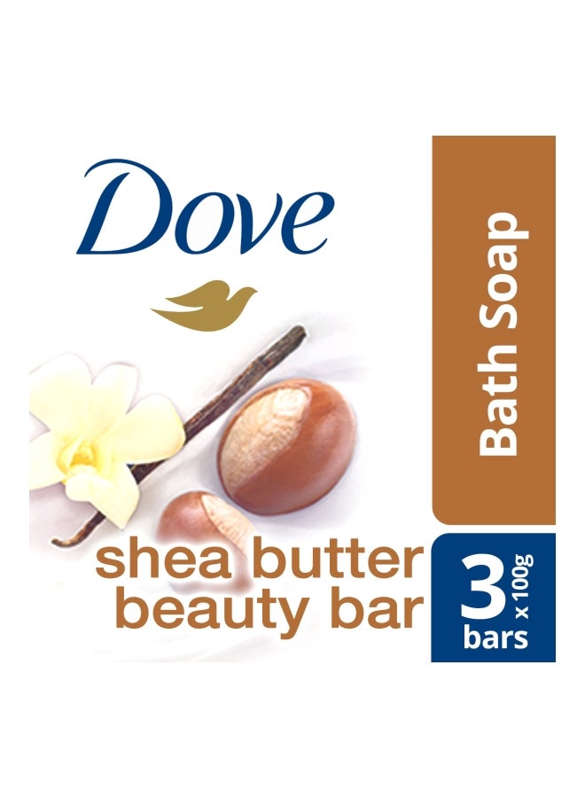 Dove Pack Of 3 Purely Pampering Shea Butter Cream Soap 50ml - Image 2