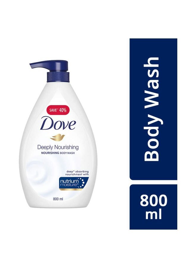 دوف صابون سائل للاستحمام ينظف بعمق 800ملليلتر - Image 2